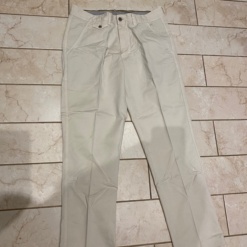 Washed stoned & beaten trousers